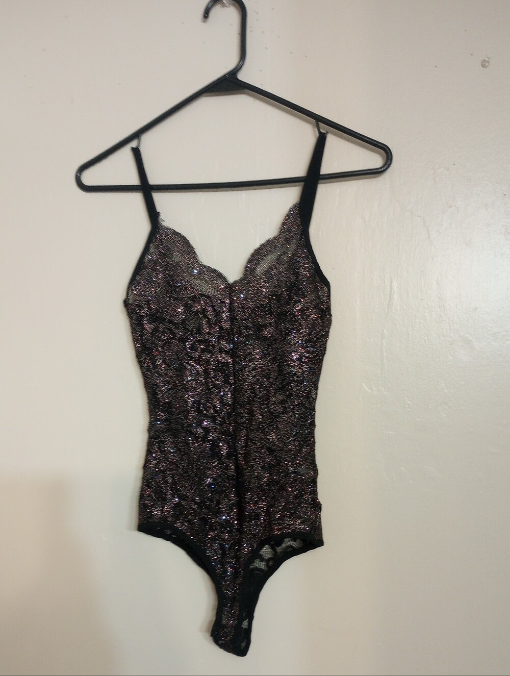 Fashion Nova Night After Night Glitter Bodysuit - New